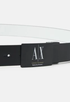 Armani Exchange MAN BELT - Gürtel - Black -Herrenbekleidungsgeschäft 0d772eb0b8c348ab945763fa7092b002