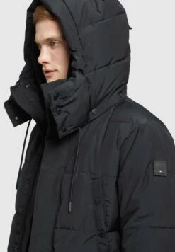 Khujo VIVAS - Wintermantel - Schwarz -Herrenbekleidungsgeschäft 0e1c5f21248e4b7f8e41201ce96ccf07