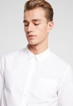 Pier One 2 PACK - Businesshemd - White/light Blue -Herrenbekleidungsgeschäft 135b9e8907b64d9cb056bf3b8eb7a27d