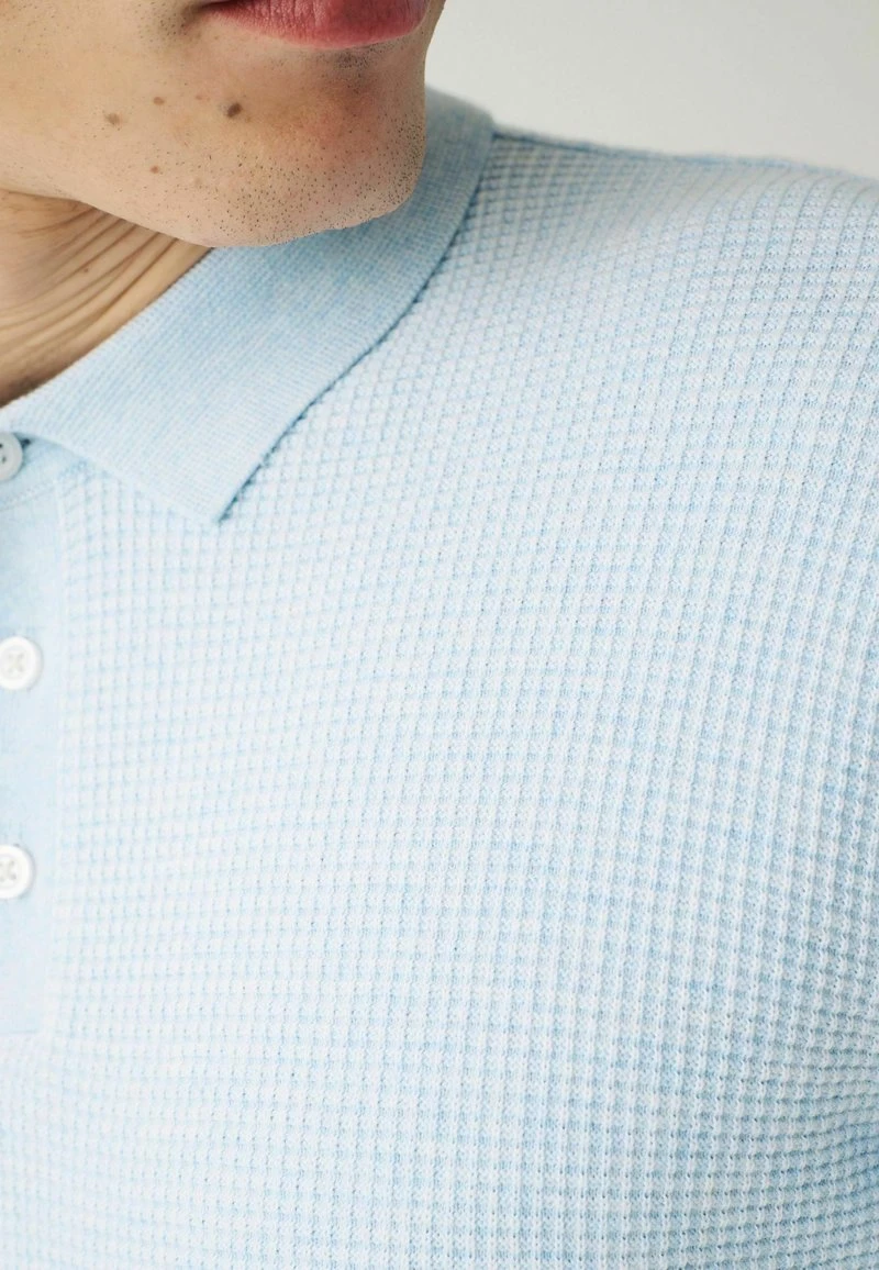 Next TEXTURED STANDARD - Poloshirt - Blue 5 Next TEXTURED STANDARD - Poloshirt - Blue – Bild 5