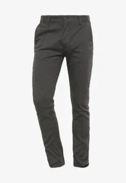 Pier One SLIM FIT CHINO - Chino - Dark Grey -Herrenbekleidungsgeschäft 33663e7d56c4433b9128b48901c67acf