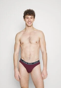 Pier One BRANDED WAISTBAND BRIEFS 3 PACK - Slip - Dark Blue /green/bordeaux -Herrenbekleidungsgeschäft 3bf4517ea3b5408a9a622d206f05beec