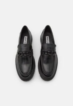 YOURTURN LEATHER UNISEX - Slipper - Black -Herrenbekleidungsgeschäft 4d6a6cae54dc4cc5a1fefccb38213e46