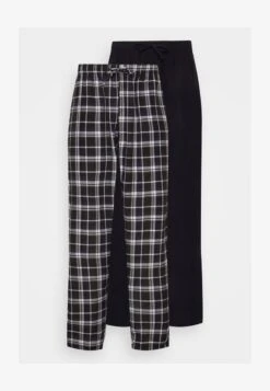 Pier One 2 PACK - Nachtwäsche Hose - Dark Blue -Herrenbekleidungsgeschäft 529290e98e334fe58278de95b194e623