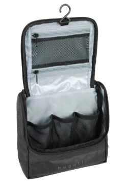 Bugatti MIT PRAKTISCHEM AUFHÄNGER - Kosmetiktasche - Black -Herrenbekleidungsgeschäft 5630a9c84c5c4382984aead127f22da9