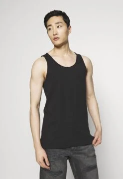 Pier One 3 PACK - Top - White/black -Herrenbekleidungsgeschäft 591da08fe9cc4322be9f54374940a0f5