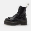 Dr. Martens JADON HARNESS UNISEX - Schnürstiefelette - Black Paris