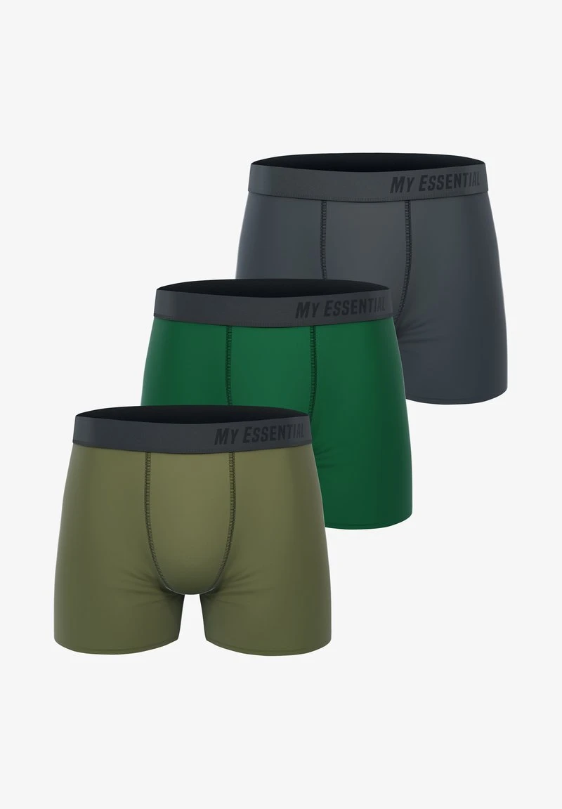 3 PACK - Panties - Green 3 3 PACK - Panties - Green – Bild 3