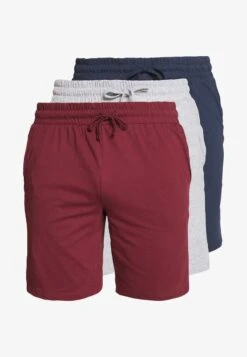 Pier One 3 PACK - Nachtwäsche Hose - Dark Blue/mottled Grey 9 Pier One 3 PACK - Nachtwäsche Hose - Dark Blue/mottled Grey -Herrenbekleidungsgeschäft 7fdf46a671ba44ecb23e44e86e8b7ff9