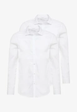 Pier One 2 PACK - Businesshemd - White 10 Pier One 2 PACK - Businesshemd - White -Herrenbekleidungsgeschäft 80b0853fe93b4ce78b05673341572c11