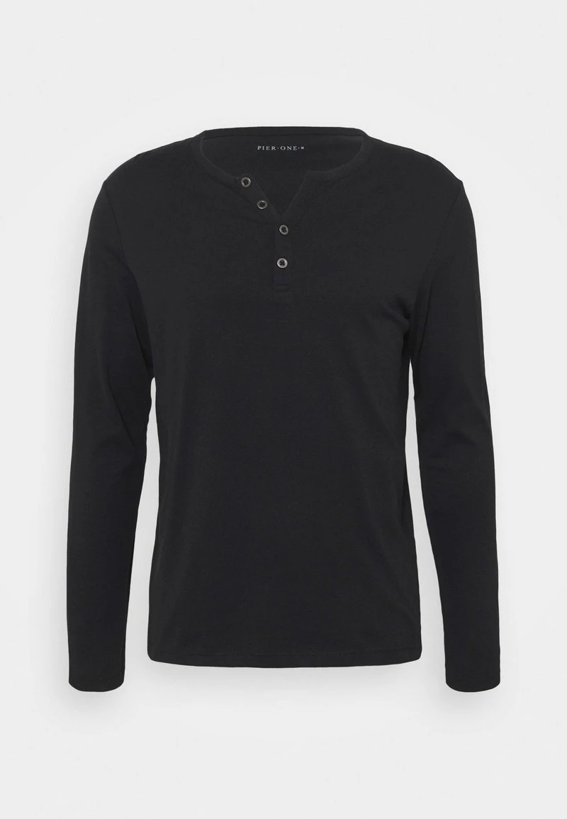 Pier One Langarmshirt - Black 5 Pier One Langarmshirt - Black – Bild 5