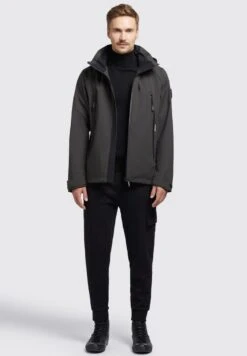 Khujo ADAM - Regenjacke / Wasserabweisende Jacke - Braun -Herrenbekleidungsgeschäft 9e72e2060a5d425c9b8660338928012e