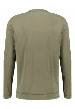 DRYKORN NOVAK - Langarmshirt - Oliv -Herrenbekleidungsgeschäft abb8b129039540c4bb18995e0c386445