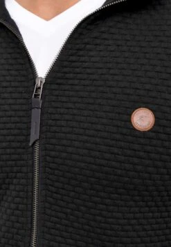 Indicode Jeans BERMIE - Sweatjacke - Black 11 Indicode Jeans BERMIE - Sweatjacke - Black -Herrenbekleidungsgeschäft b571643bd8c84dc5931fb4247ff567ff