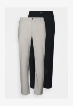 Pier One 2 PACK - Stoffhose - Mottled Light Grey/black -Herrenbekleidungsgeschäft bf5cfc6785a64bee84d2f35fab7c6ae4 1