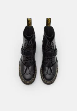 Dr. Martens JADON HARNESS UNISEX - Schnürstiefelette - Black Paris -Herrenbekleidungsgeschäft c2acfcb88f914858bb89d5fbb325d9c2
