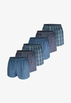 6 PACK - Boxershorts - Black Blue -Herrenbekleidungsgeschäft c9444800f6a346d3a7e8d72591eebba1