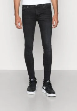 Jack & Jones JJITOM JJORIGINAL SUPER SKINNY FIT - Jeans Skinny Fit - Black Denim -Herrenbekleidungsgeschäft d2725b0230314889a2e07e9af2878c22 1