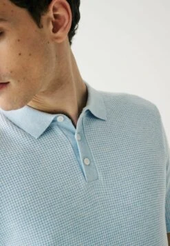 Next TEXTURED STANDARD - Poloshirt - Blue 9 Next TEXTURED STANDARD - Poloshirt - Blue -Herrenbekleidungsgeschäft d37d6a62e83a4a2b980bc48ee5a4ab06