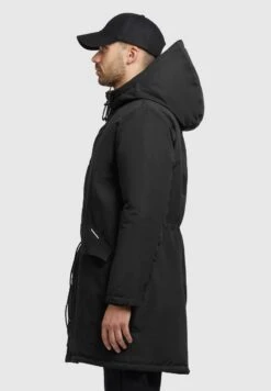 Khujo TERRA - Wintermantel - Schwarz -Herrenbekleidungsgeschäft e08fe6ccba734b98ac5d7b59f1d9f98c