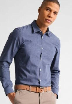 Herrenbekleidungsgeschäft 7 Pier One Hemd - Blue