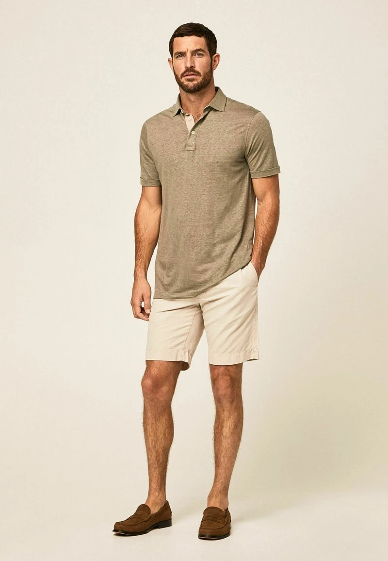 Hackett London JSY STR TRIM - Poloshirt - Khaki 2 Hackett London JSY STR TRIM - Poloshirt - Khaki – Bild 2