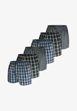 6 PACK - Boxershorts - Black Blue -Herrenbekleidungsgeschäft ec9842c762f24e4d9659143d5f8cf4c0 1